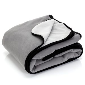 Waterproof Blanket 80”x90” Warm Gray / Cool Gray